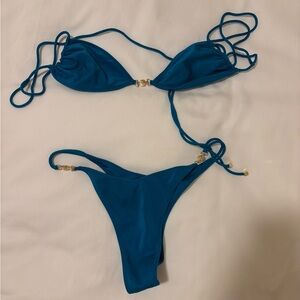 Teal Bikini Set